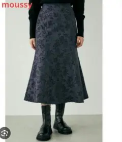 moussy　ジャカードマーメイドスカート