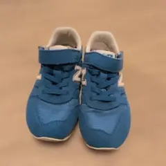 New Balance 373 キッズスニーカー 青　18cm