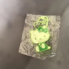 ハローキティ アクリルキーホルダー2 グリーン