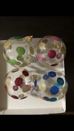 コンランショップチェコ製ガラスオーナメントクリスマスツリー