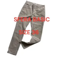 SFERA BASIC コーデュロイパンツ サイズ36 レディース