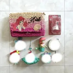 3点セット売り　アリエル ショルダーバッグ　フィギュア　オーナメント
