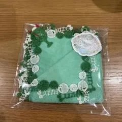 近沢レースのクリームソーダ刺繍タオルハンカチ