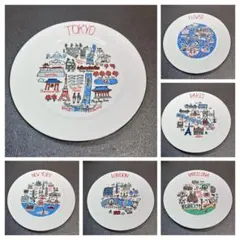 新品 Julia GASH ジュリア ガッシュ デザイン プレート 6枚セット