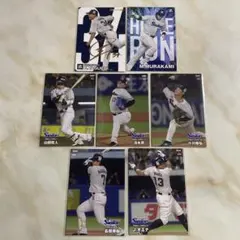 プロ野球チップス　2024 ・Amazon限定　ヤクルト　7枚セット