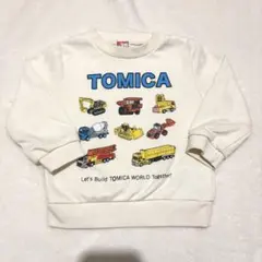 90cm トミカ TOMICA トレーナー 長袖