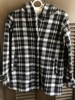 MPS. フード付きチェックジャケット