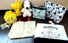 (まとめ売り)スヌーピーぬいぐるみなど14点