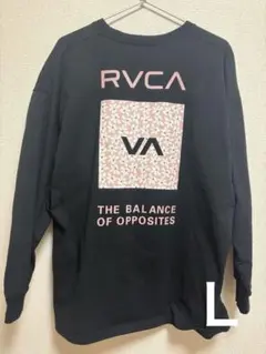 【即日発送】RVCA 長袖 tシャツ L ブラック