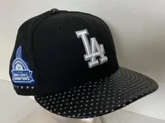 LA/ドジャース/ニューエラ/チャンピオン/キャップ/帽子/限定/ブラック/美品