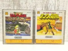 ゼルダの伝説 リンクの冒険 セット ファミコン ディスクシステム ニンテンドー
