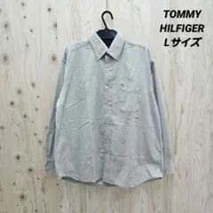 『 TOMMYHILFIGER (アメリカ古着) 』BDロゴシャツ / Lサイズ