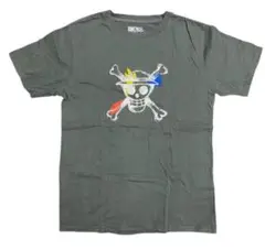 ONE PIECE ワンピース Tシャツ 半袖 メンズ 麦わら 海賊旗 ドクロ