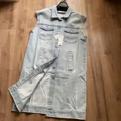 新品　ラディエイト　スコットクラブ　定価¥1万8000円　デニムワンピース