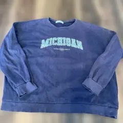 スウェットM紺色