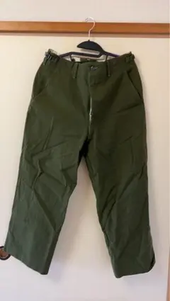 オリーブグリーン ワークパンツ レギュラー・スモール