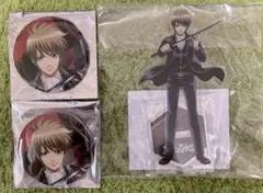 劇場版 銀魂オンシアター2D 真選組動乱篇　缶バッジ　アクスタ　沖田3点セット