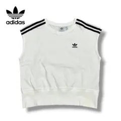 adidas アディダス オリジナルス Tシャツ フレンチスリーブ クロップド丈