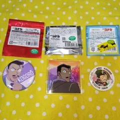 名探偵コナン 毛利小五郎 缶バッジ等3個セット