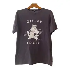 BEAMS HEART Tシャツ グーフィー グレー グーフィーフッター M