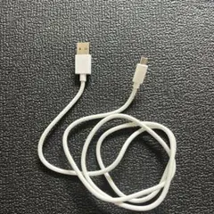 USB to Micro USBケーブル ホワイト