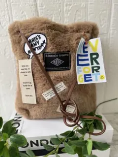 新品ファーリメイクバック　トートバックショルダーバック