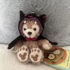 未使用　ディズニー　ダッフィー&フレンズ　ぬいぐるみバッジ　ぬいば　ハロウィン ディズニー ハロウィン ダッフィー シェリーメイ ステラルー