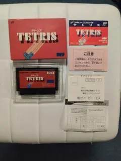 テトリス 箱説付き 任天堂ファミコンソフト - メルカリ