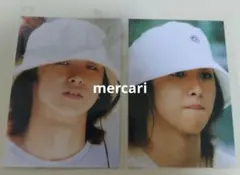 嵐　大野智　厚紙　ポストカード風　生写真　2枚　Jr　ジュニア