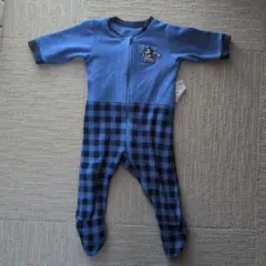 ユニクロ　ロンパース　足つき