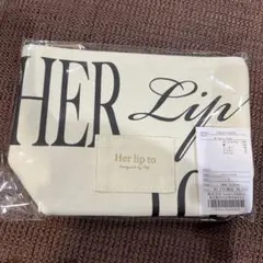【新品未開封24時間以内匿名発送】 herlipto 名古屋 トートバッグ herlipto 名古屋 トートバッグ
