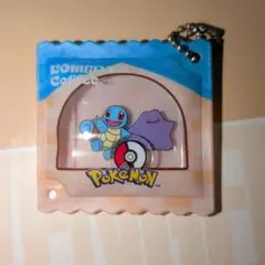 コメダ珈琲 ポケモン アクリルキーホルダー ゼニガメ メタモン シャカシャカ