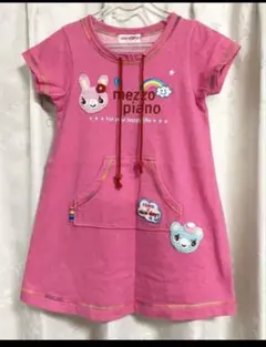 ❤メゾピアノ❤ミミポポ✨みみぽぽ✨りんご✨平成レトロ✨ワンピース 