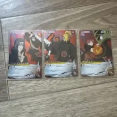 ナルト疾風伝カードゲーム　うちはイタチ&鬼鮫他 暁セット