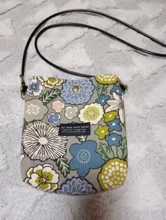 花柄 サコッシュ ショルダーバッグ