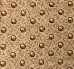 USAコットン ビンテージ 復刻 ドット ウィンダムファブリック ブラウン