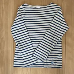 オーシバル　ボーダーバスクシャツ