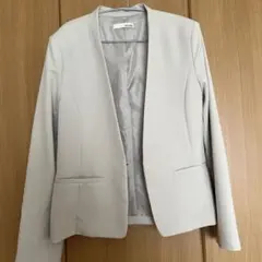 レディース ノーカラージャケット