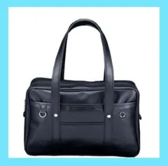 スクールバッグ 高校生 女子 通学 ボストンバッグ 合皮 大容量 軽量 男女兼用