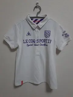 LE COQ SPORTIF　レディースゴルフ　ポロシャツ　白　L