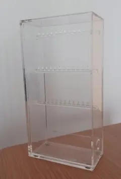 無印良品　アクリルネックレス・ピアススタンド