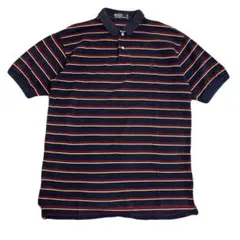 90s Polo by Ralph Lauren ポロシャツ　マルチボーダー