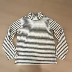 UNIQLO KIDS ボーダー 長袖カットソー 140cm