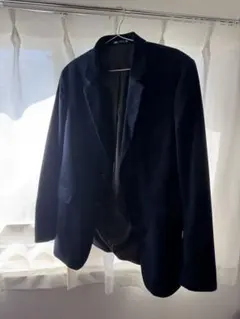 ZARA テーラードジャケット ネイビー EUR 52