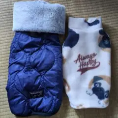 小型犬　犬服　 冬物　裏ボアコート　フリース　新品　Мサイズ　まとめ売り