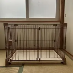 クーアンドリク ペットケージ 犬 木製 専用】クーアンドリク 木製ゲージ 犬用 - メルカリ
