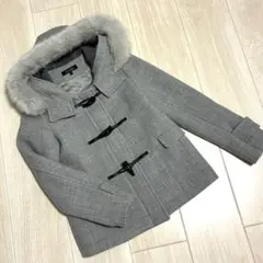 ファー ダッフルコート