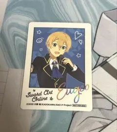 ソードアート・オンライン SAO カラオケの鉄人 特典 フォトカード ユージオ