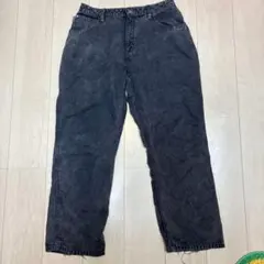 【希少/90s】カーハート carhartt ヴィンテージペインターパンツ 墨黒のサムネイル