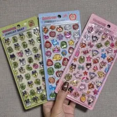 シール たまごっち 3枚セット ぷくぷくシール